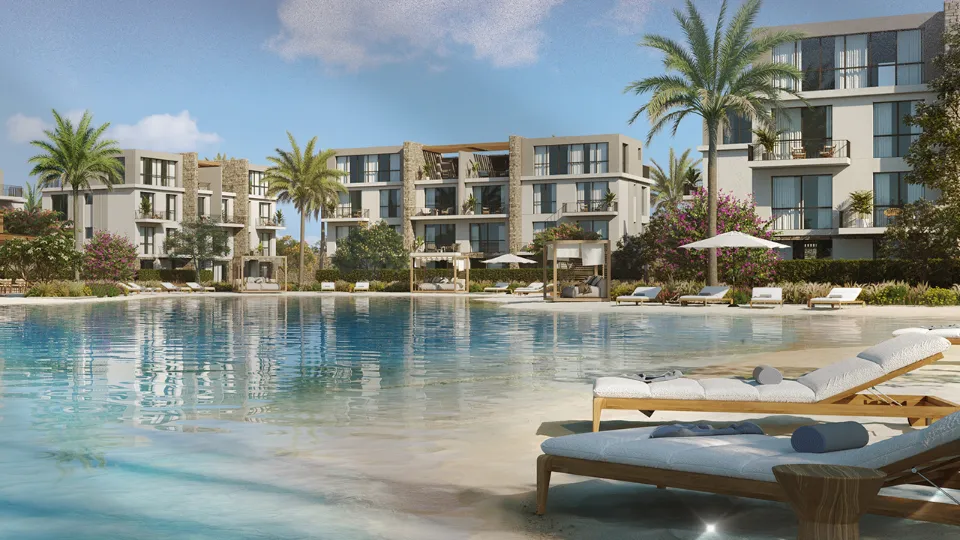 Silversands beachfront villas.