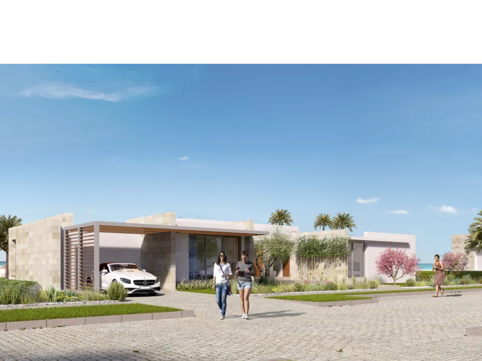 A standalone villa at Solana.